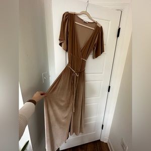 Baltic Born Meghan Velvet Wrap Dress
